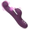 Кролик постукивающий вибратор для женщин G-Spot поглаживающий клитор стимулятор секс-игрушка женский нагревательный дилдо хлопающий вибрационный товары для взрослых