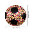 Straw Hat Crew Soccer Ball Colorful All Ages Machine Stitched PVC Competition Ready Durable High-Bounce.SIZE5