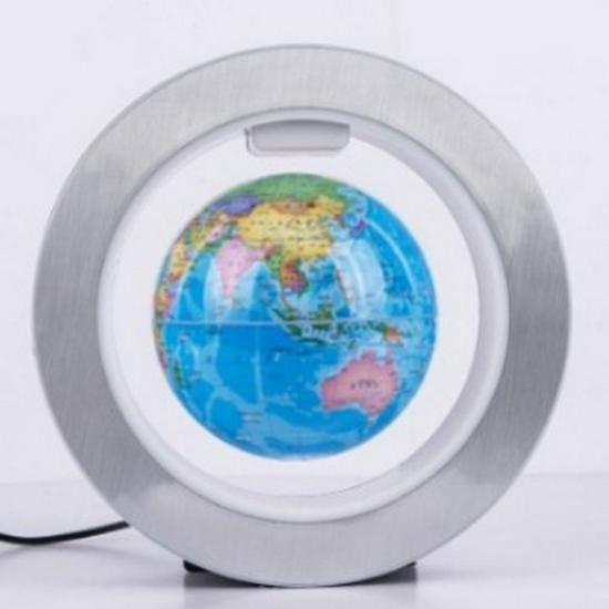 4-дюймовый светящийся вращающийся глобус на магнитной левитации с дизайном созвездий – креативный подарок для украшения дома