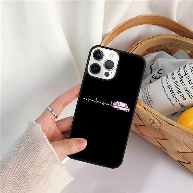Чехлы для мобильного телефона Paramedic Ambulance для iPhone 17 Air 16 15 14 12 13 PLUS 11 PRO MAX Coque Fundas coque