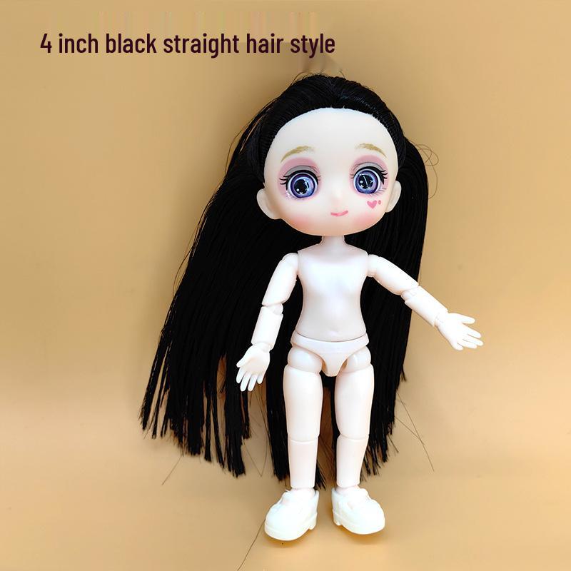 13 см BJD кукла-манекен для переодевания с подвижными кистями 9.5 см и макияжем, включает аксессуары принцессы