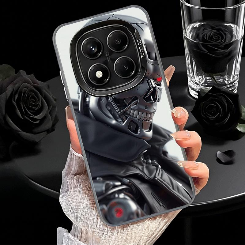 Terminator Arnold Schwarzenegger Soft Phone Case for Xiaomi Redmi Note 13 14 15 Pro Plus 12S 12 11S 11 11T 10S 10 Shockproof Cov