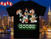 Goose the band летний тур 2022 Белый Все размеры S-4XL ЧЕРНЫЙ CG1066 Унисекс Футболка