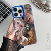 Смешная Обезьяна Жесткий Чехол Для Телефона Для IPhone 14 15 11 12 13 16 Pro Max 7 8 14 15 Plus 12 13Mini X XS Ударопрочный Тонкий Модный Чехол