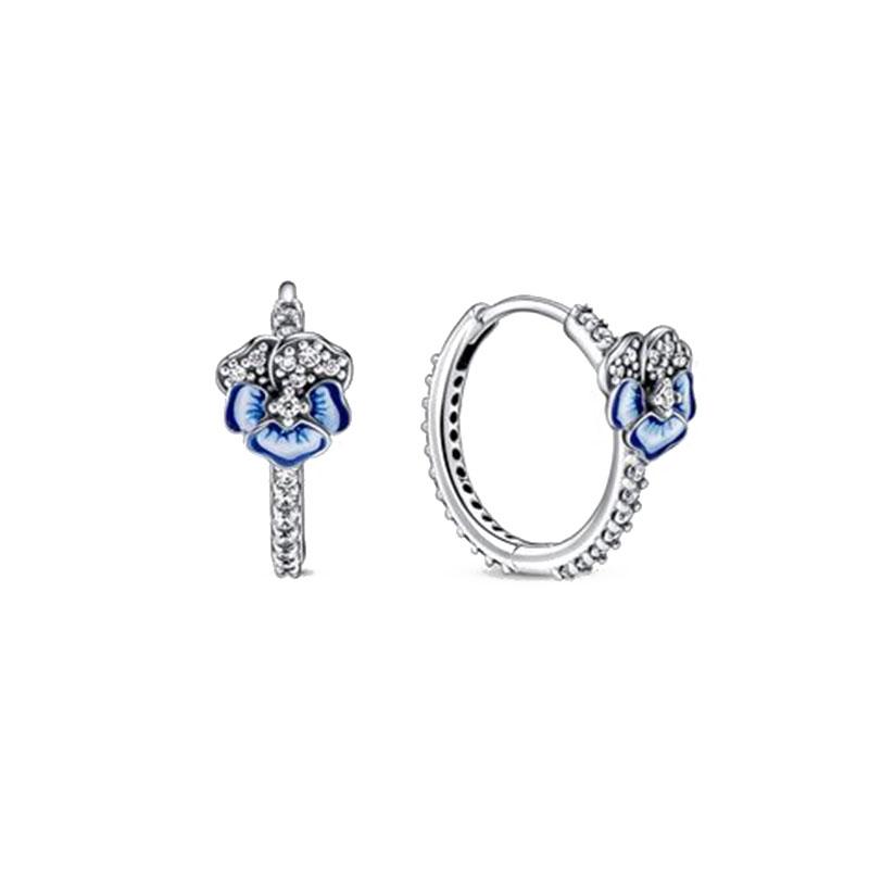 New 925 Silver Snowflakes, Swallows, Butterflies, Pearl Earrings Are Suitable For Exquisite Jewelry Gifts for European Women