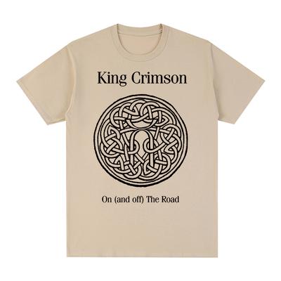 Футболка King Crimson Discipline Хлопок Мужская Футболка Новая Футболка Женские топы