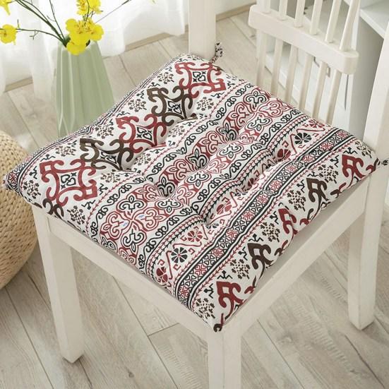 Напольная подушка Мягкая высокая устойчивость офисного общежития Стул для кабинета Более толстая подушка сиденья для двора