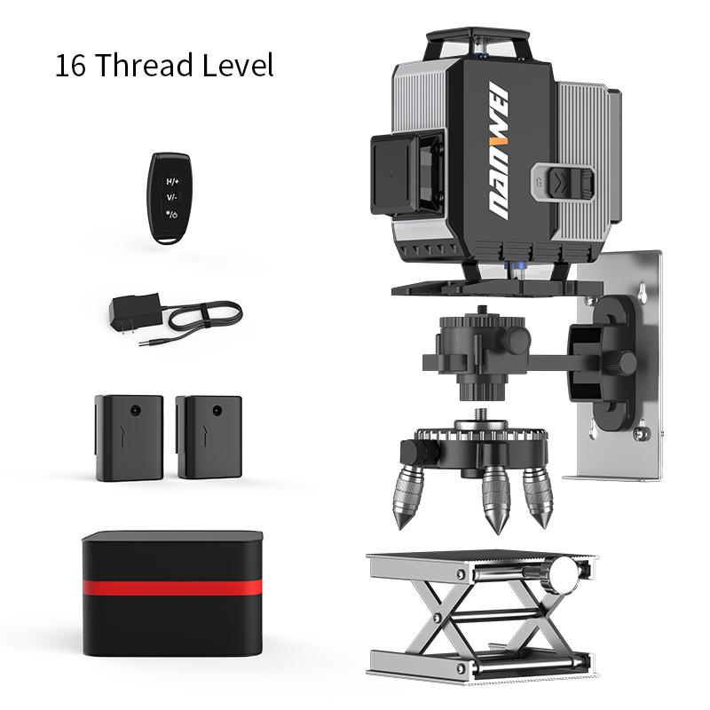 NANWEI Лазерный уровень 12/16 линий 10 мВт