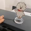 Kpop Bts Bt21 Милый Стенди Акриловый Стоячий Декор для Стола Фигурка Кукла Ван
