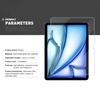 MOCOLO для iPad Air 11 (2025)/(2024) Защитная пленка HD без пузырьков из закаленного стекла