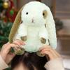 PP Cotton Rabbit Plush Toy Soft Sitting Bunny Plush Doll Long Ears Rabbit Stuffed Toy  Kids Gifts