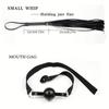 12pcs Sex Bondage BDSM Restraints Set, SM Adult Games Cuffs Gag Blindfold Spanking Paddle Handcuffs Black Sex Accessories For Pleasure
