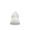 Nike Air Force 1 Low Satin - Белые красные женские кроссовки для спортзала DX6541-100