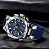 FOXBOX Multifunctional Sports Watch: Waterproof, Luminous, Dual Display.