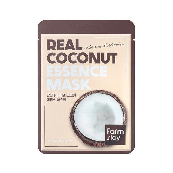 Farmstay_Real Coconut Essence Mask 23ml x 1 sheet