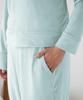 Gunze AUY901 Warm Velvet Pajama Beige Women's Set,