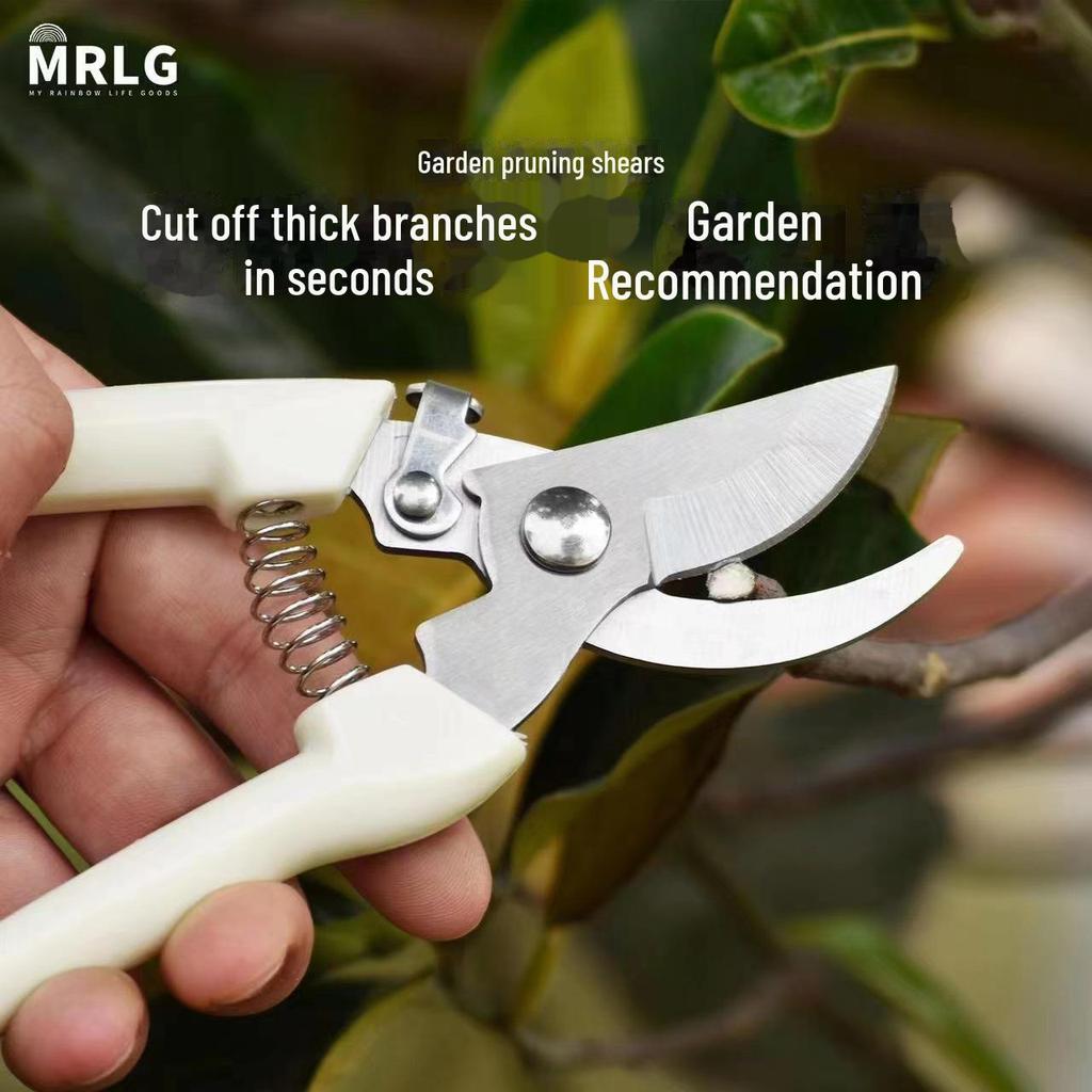 Complete Gardening Pruning Shears Set: Elbow, Garden, Sugar Orange Picking, and Spring Manual Scissors.