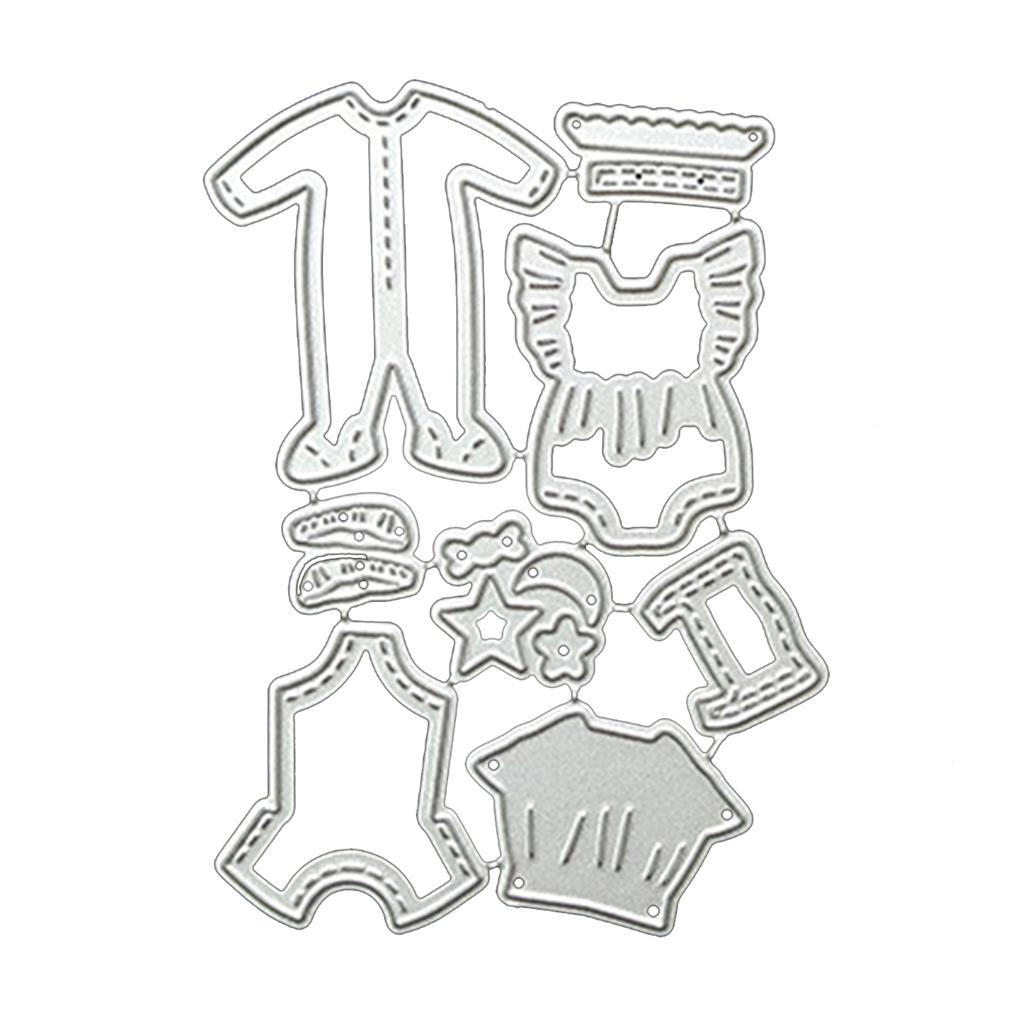 Baby Stroller Metal Cutting Dies DIY Craft Carbon Steel Embossing Template Stencil Scrapbooking for Card Die Cuts Mold