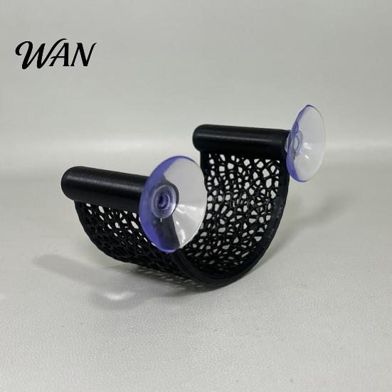 Fish Resting Place For Sick Rest Area, Aquarium Recovery Platform with Smooth Edges, Ledge With Suction Cup High-Load Breathable Mesh Surface