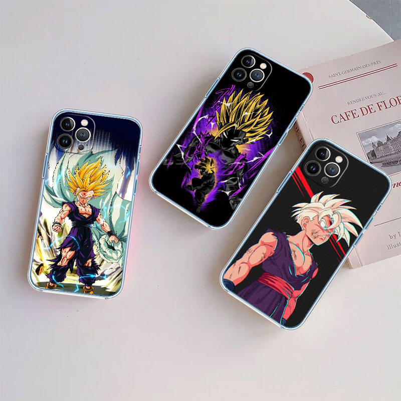 MH47 Dragon Ball Gohan Case for Motorola E7 G6 G7 G8 G9 Plus Power Play G10 G20 G04 E30 E40 E22 E20 E13 E15 G22 G23 G05 G75 G35 G55