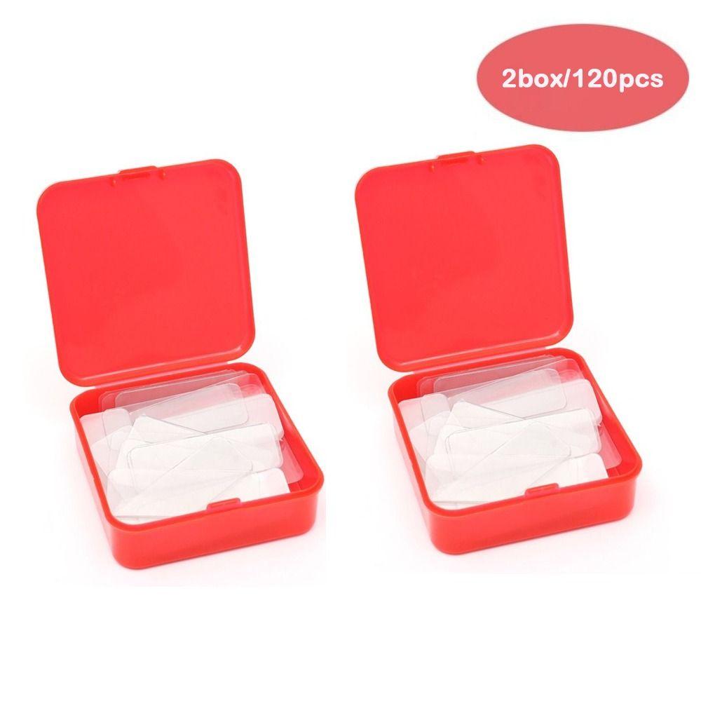 60 шт./120 шт. Не оставляющий следов Двусторонний клей Водонепроницаемая клейкая лента Многофункциональные наклейки на стену