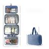 Urban Minimalist Polyester Travel Toiletry Organizer With Multicolor Compartments For Daily Use