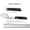 High Quality Kitchen Folding Pocket Knife 8Cr13Mov Blade G10 Handle Fruit Knife Multi-Purpose EDC Tool