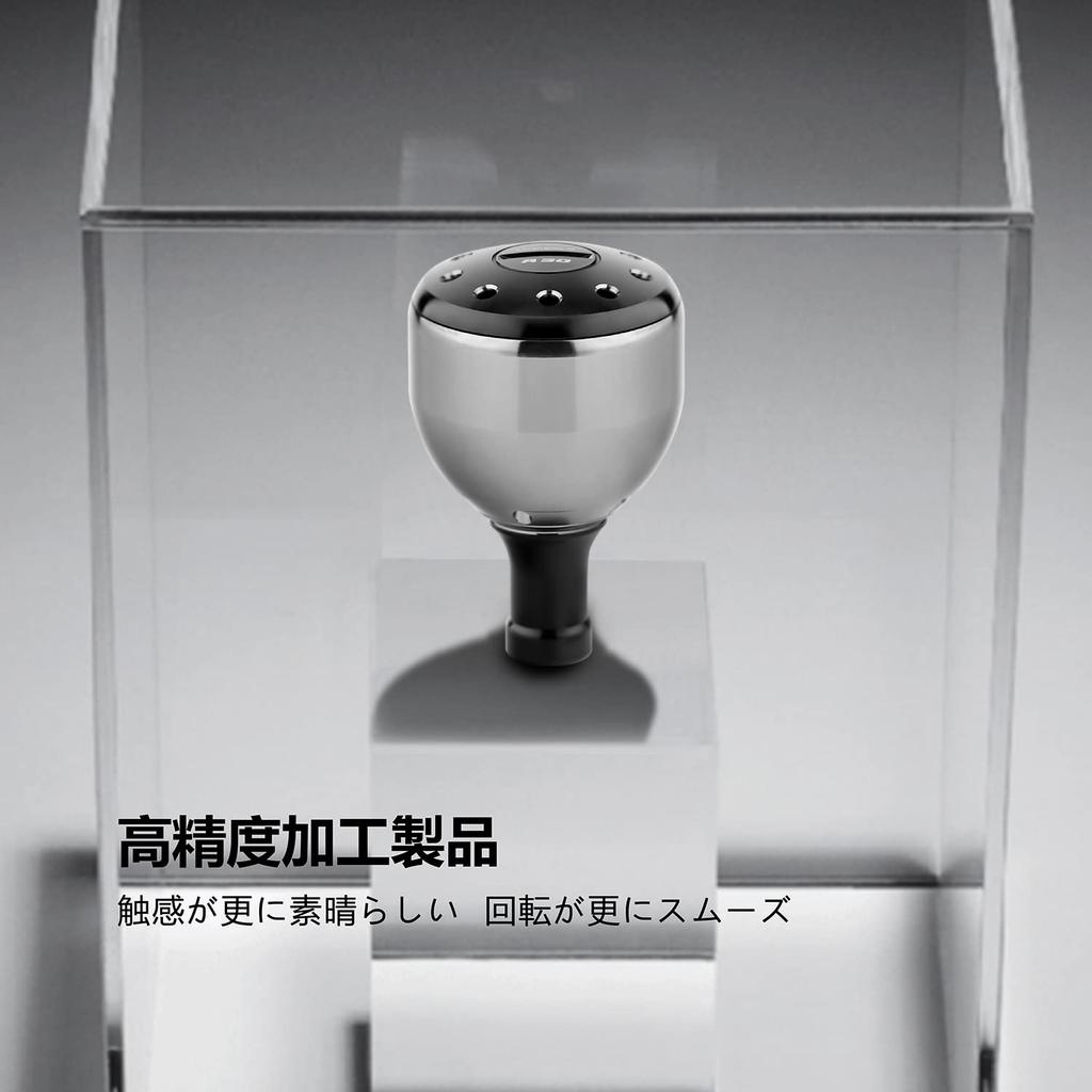 Ручка катушки Gomexus A30, ручка Daiwa Type S, Shimano Type A, сменная ручка из алюминиевого сплава, 30 мм, совместимая с безынерционной катушкой и катушкой для ловли на живца