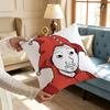 Creative Funny Wojak Meme Pillow Case For Sofa Decor Car Office Room Printing Cushion Cover Decorations and Protector
