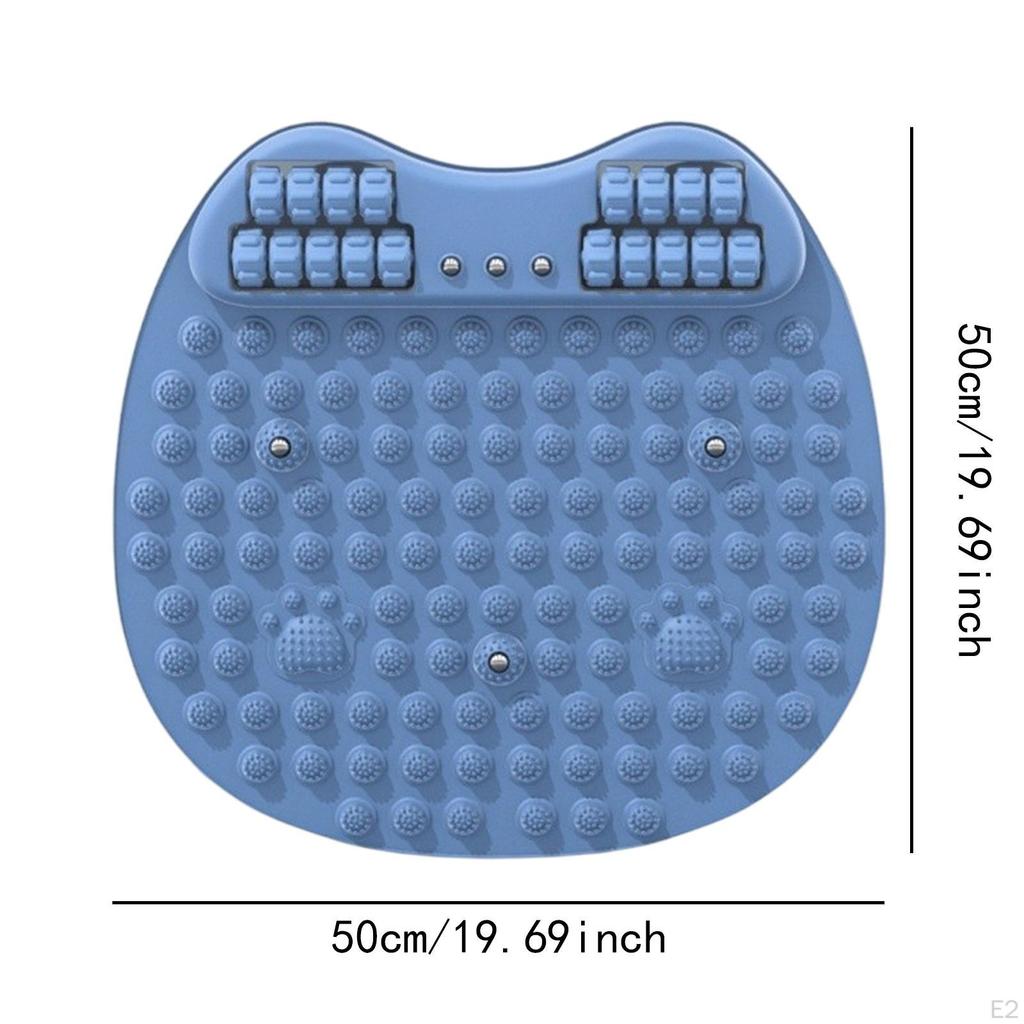Foot Massage Roller Mat Office Standing Desk Anti Slip TPE 50 Cm Acupressure Pad for