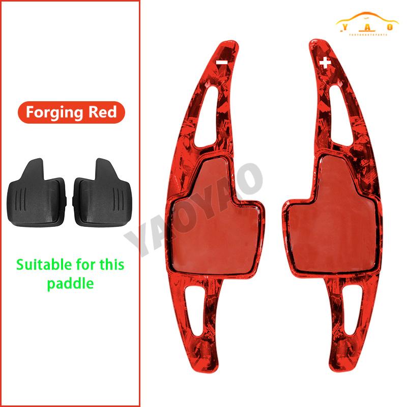 2X Gear Extension Interior Accessories ABS Shift Paddle For Ford Focus Escape Kuga 2016-2020 EVOS 2022 Steering Wheel Shifter