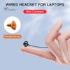 Soft Silicone Sleep Headphones with Noise Reduction Comfortable In-Ear Design High-Quality Sound Wired 3.5mm Headsets