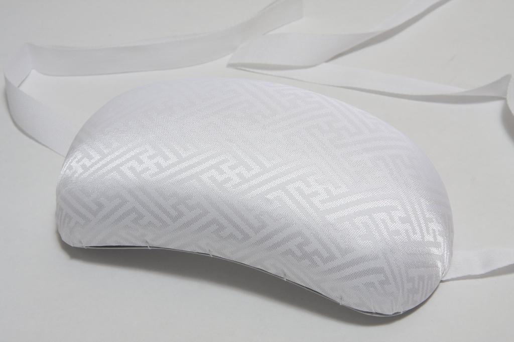 Белый японский комплект аксессуаров для туалета из 7 предметов: перед 2 воротник 3 талия Сделано в Японии [Хасэгава] (Подушка-оби, пластина, сердечники, ремни)