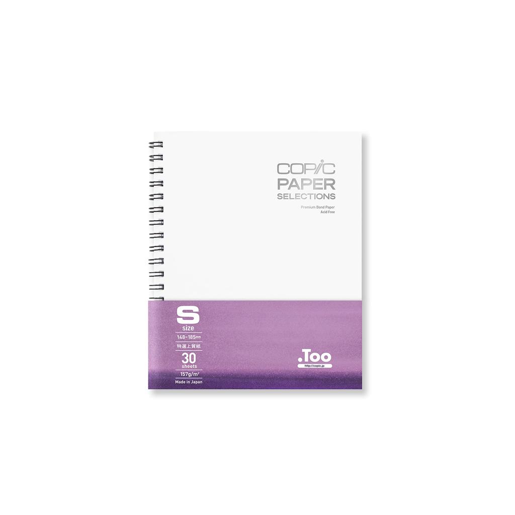 Too Copic Paper Selection Sketchbook, Size S - Ideal for Artists and Designers