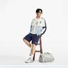 Li Ning Коллекция в сотрудничестве с Disney УФ-стойкая Охлаждающее ощущение Свободный крой Color Block Куртка для защиты от солнца Мужские куртки AFDW565-3