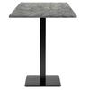 60 X 60 Cm High Table - Milan Model, Nabu Marble