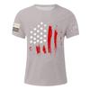 Men's Independence Day Printed T-Shirt Men's Loose Casual Short Sleeve Top