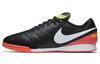 Nike Tiempo X Genio 2 Кожаный Ic 'Черный Гипер Оранжевый' 819215-018