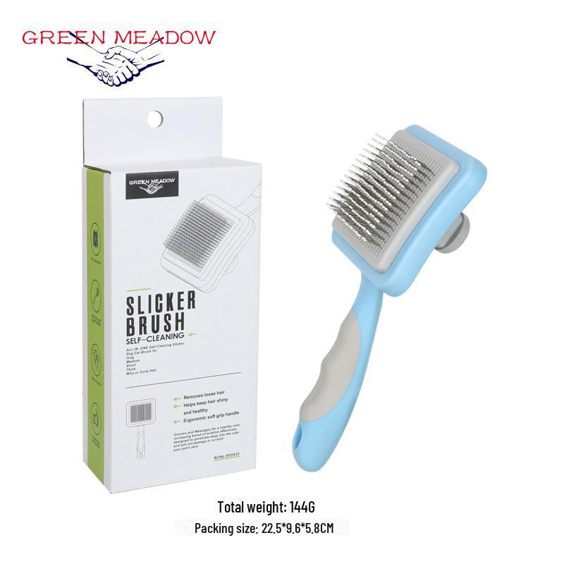 Уход за домашними животными: Игольчатый гребень для кошек и собак, удаление и распутывание шерсти, чистка и уход за шерстью