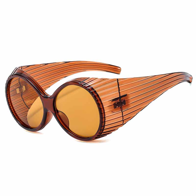 Круглые Стимпанк Солнцезащитные очки Женские Мужские Модные Оверсайз Y2K Панк Солнцезащитные очки для Женщин Винтажные Вечерние Очки Шейды UV400 Очки