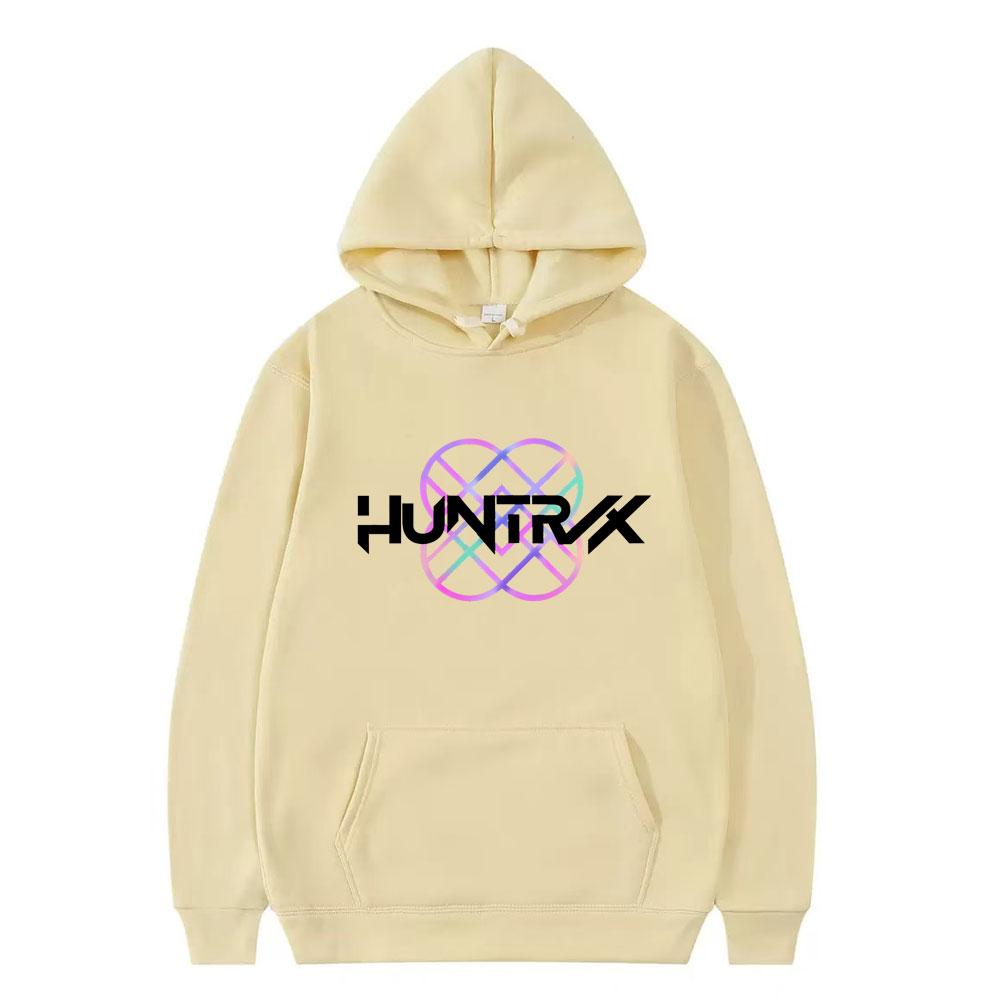 KPop Охотники на демонов Huntrix 2025 Горячая распродажа Мужская женская толстовка с капюшоном с длинным рукавом Харадзюку Пуловер Осень и зима Оверсайз свитшот