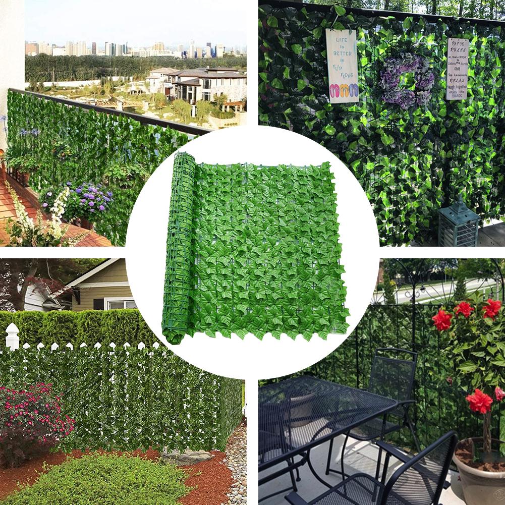 Artificial Privacy Fence Plastic Artificial Hedges Fence Wall Screen Stitchable Eco-friendly Multifunctional Garden Home Decor