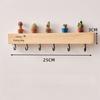 Wall-mounted Entry Wall Key Hook Household Wall Hanging Rack Key Storage Rack  For Storing Keys