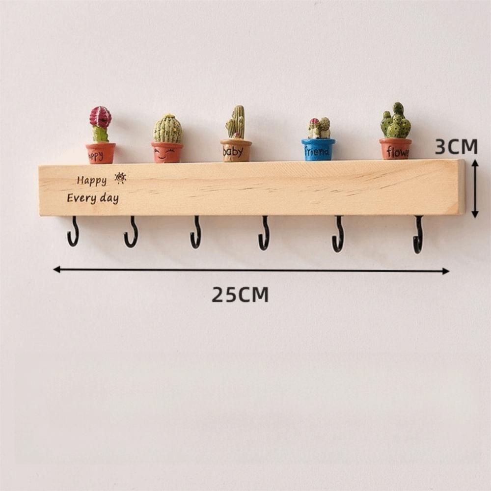 Wall-mounted Entry Wall Key Hook Household Wall Hanging Rack Key Storage Rack For Storing Keys