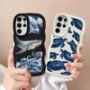 Морские Животные Мягкий Чехол для Телефона для Samsung Galaxy S20 FE A26 S24 A25 S21 S25 S23 Plus S22 Ultra A34 A54 A35 A36 A55 A24