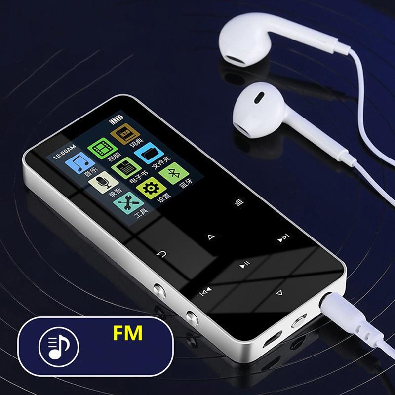 Mp4-плеер с Bluetooth, встроенным динамиком, сенсорной кнопкой, FM-радио, видеоплеером