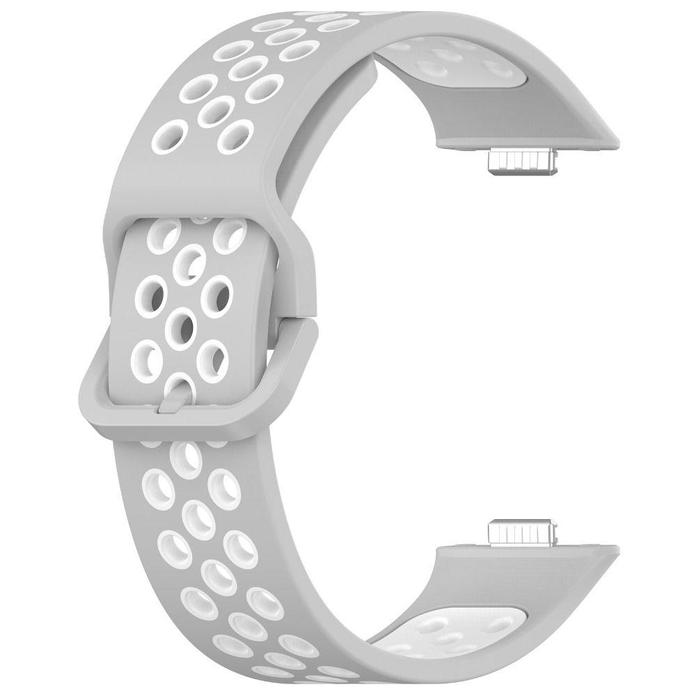 Двухцветный силиконовый ремешок для часов, сменный ремешок для часов, мягкий браслет для Huawei Watch Fit 3