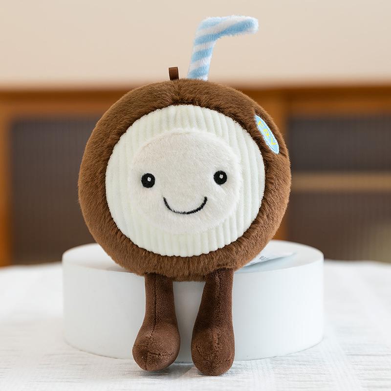 Cute Vegetable Corn Doll Fruit Doll Plush Toy Catching Machine Doll Table Doll Children's Gift