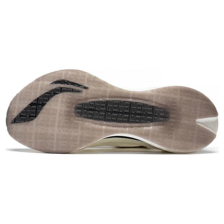 Li Ning Shadow 1.0 Удобная амортизация Нескользящие Износостойкие Низкие Беговые Кроссовки Унисекс Белый Серый ARRT013-3