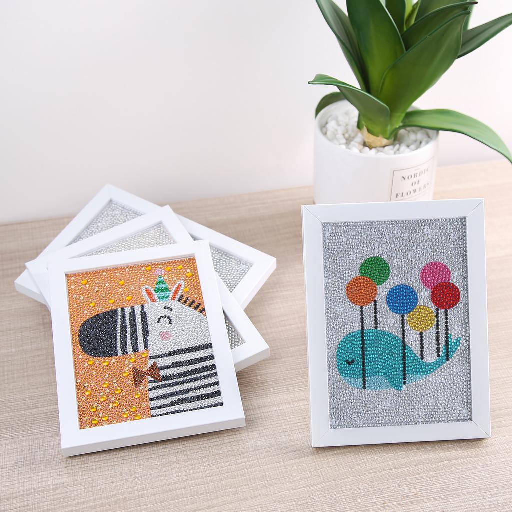 5D комплект алмазной живописи мультфильм животных Зебра мозаика рамка вышивка Diy дети ручной работы украшения комнаты украшения